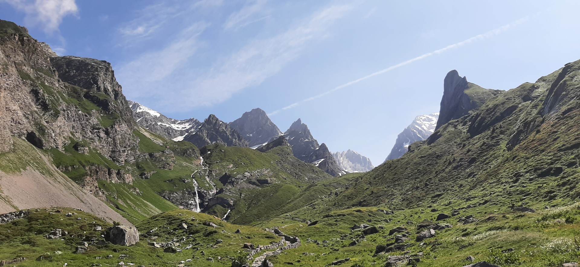 Vers la Grande Casse dans le Parc National de la Vanoise