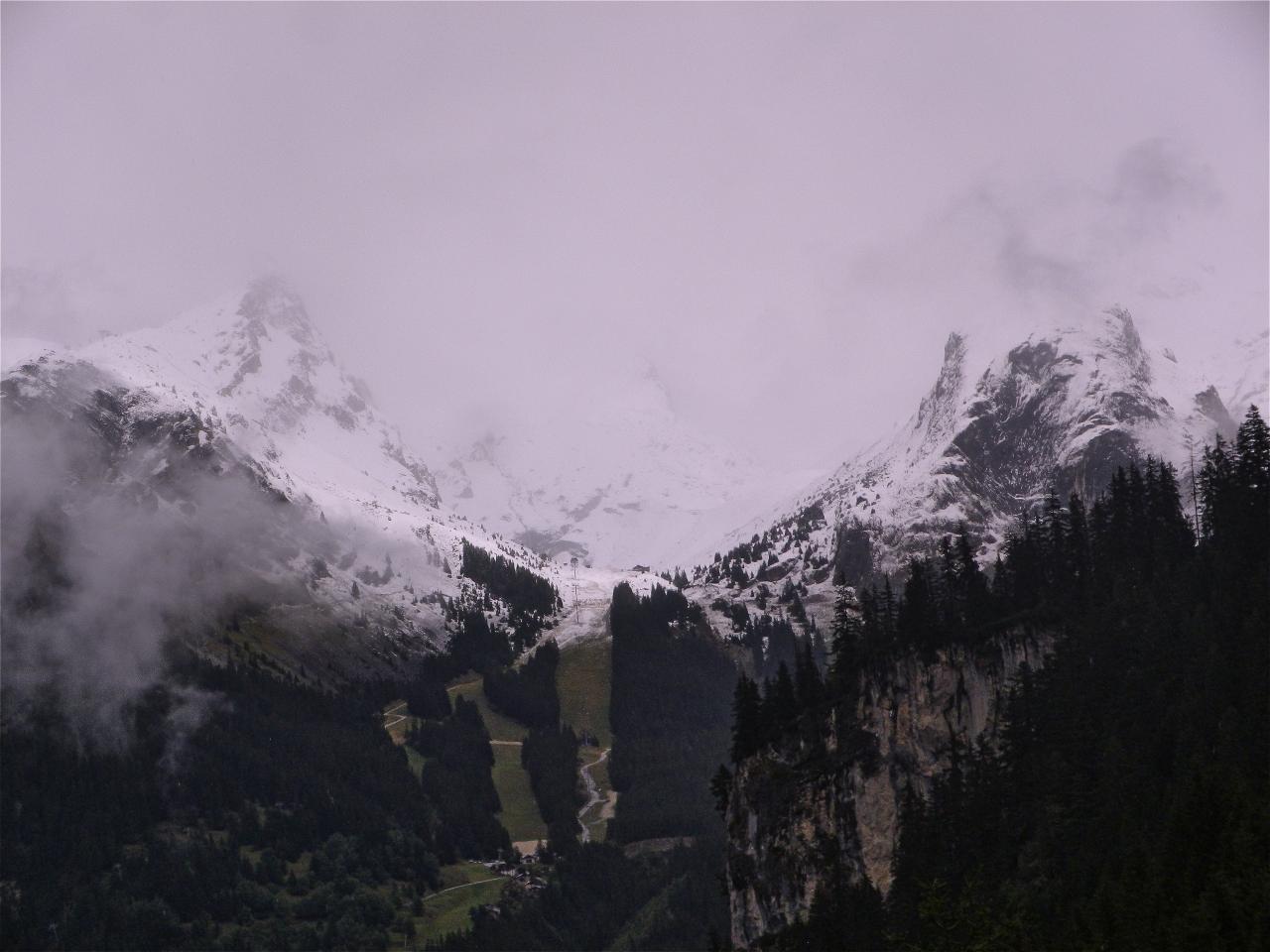 Pralognan sous les premières neiges